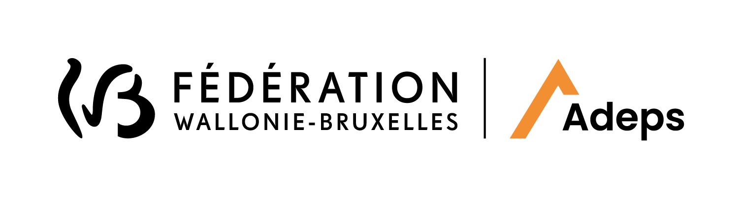 Logo Adeps - Fédération Wallonie-Bruxelles